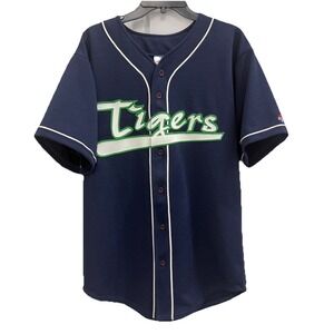 Vintage‎ Teamwork Pro Quality Adult Size Large USA Tigers Baseball Jersey